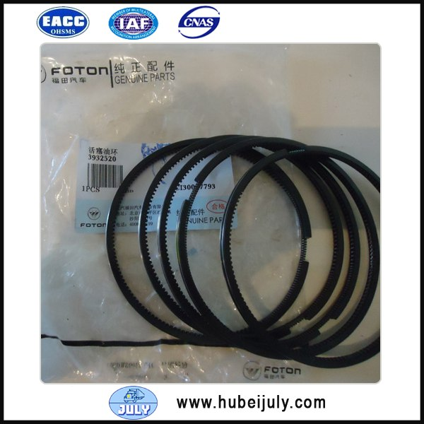 Foton Cummins ISF3.8 piston ring 3932520